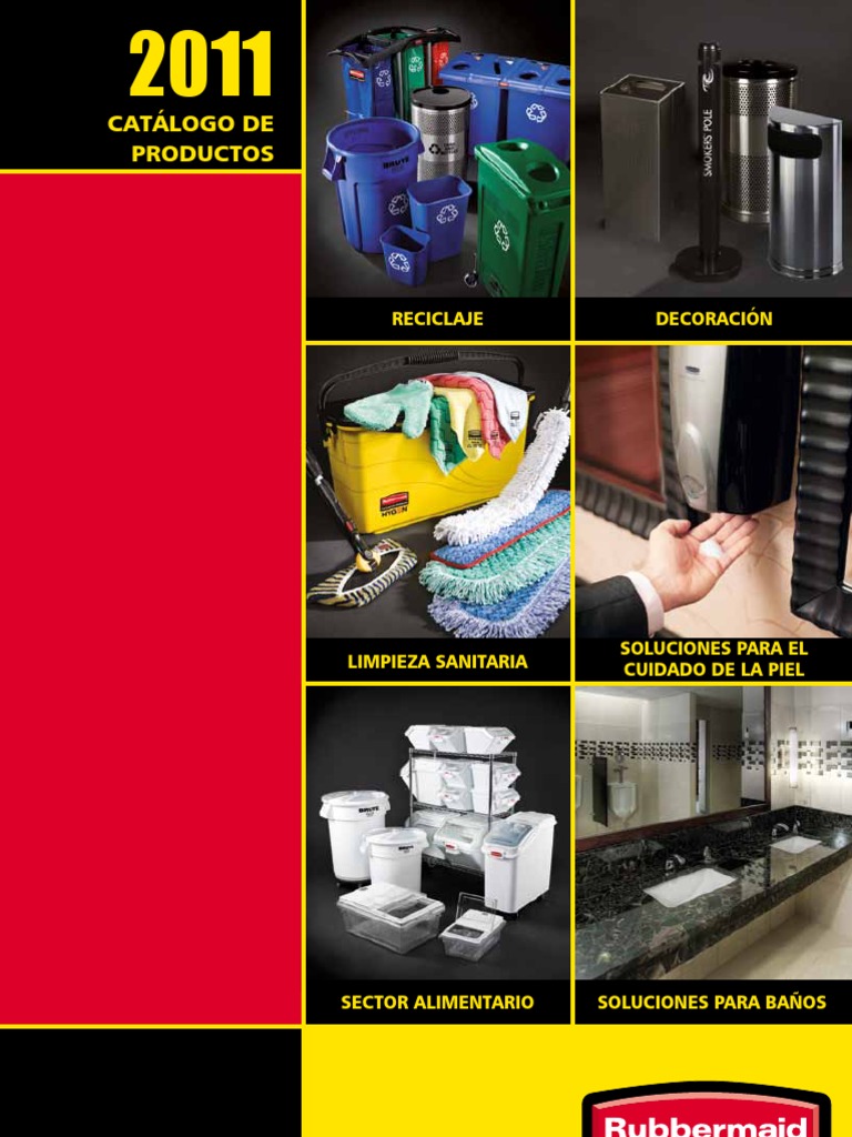 CatalogoRubberMaid 2011, PDF, Reciclaje