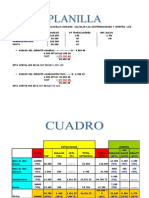 Planilla de Legislacion Tributaria