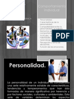 Comportamiento Individual UNIDAD II