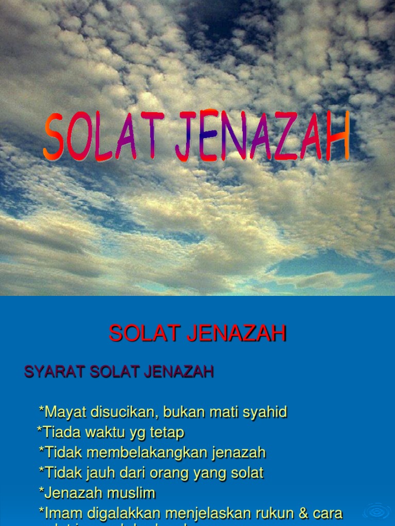 Solat Jenazah Pdf
