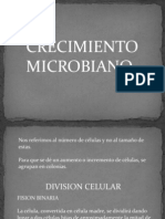 CRECIMIENTO MICROBIANOdiapositivas