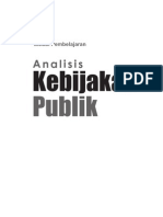 Analisis Kebijakan Publik Lay Out