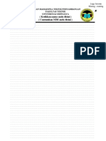 Format Kertas Praktikum Fisika Dasar I (Universitas Sriwijaya)
