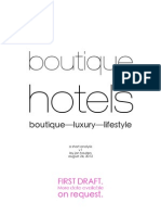 Boutique Hotels: A Superficial Analysis (v1)