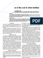 Beneficiation of Fine Coal by Dense Media Cyclone