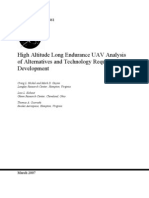 UAV High Altitude Analysis