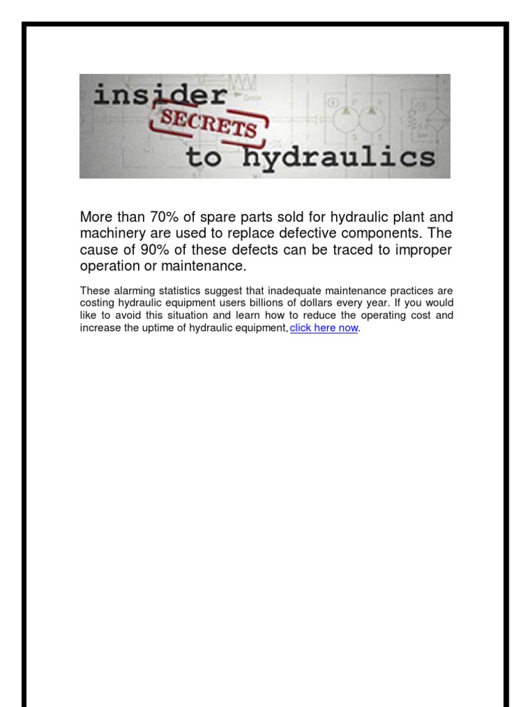 Basic Hydraulics Manual PDF
