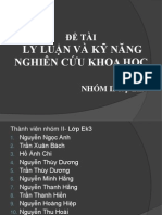 lý luận kỹ năng