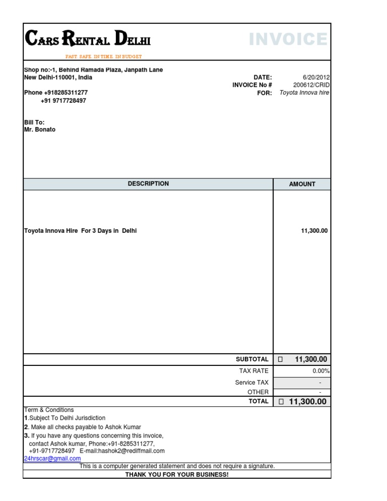 Invoice CRID | PDF