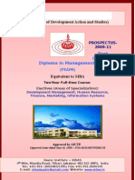 (Xavier Institute of Development Action and Studies) : Post Graduate Diploma in Management
