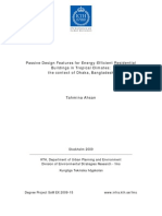 Passive Design Features For Energy-Efficient Residential