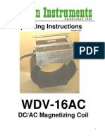 WDV-16AC DC/AC Magnetizing Coil