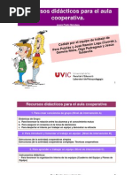 Recursos Didacticos para El Aula Cooperativa