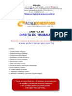 Apostila Completa de Direito do Trabalho para Concursos