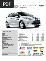 Ford Fiesta Sport 1.6L Ti-VCT Sapphire XTR_Pen Msia_Sept-12