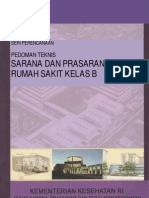 Pedoman Teknis Sarpras RS Kelas B