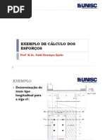 5 Exemplos e Exercicios de Calculo Dos Esforcos - pontes
