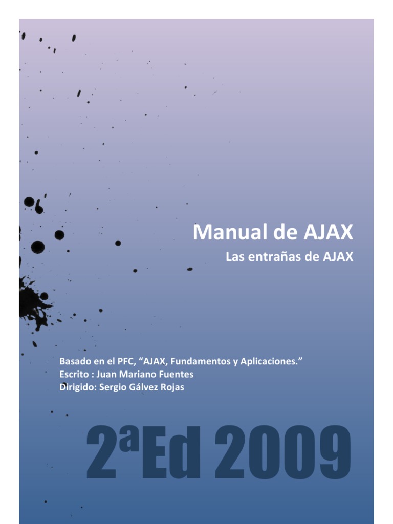 Manual | PDF | Ajax (Programación) | Script Java