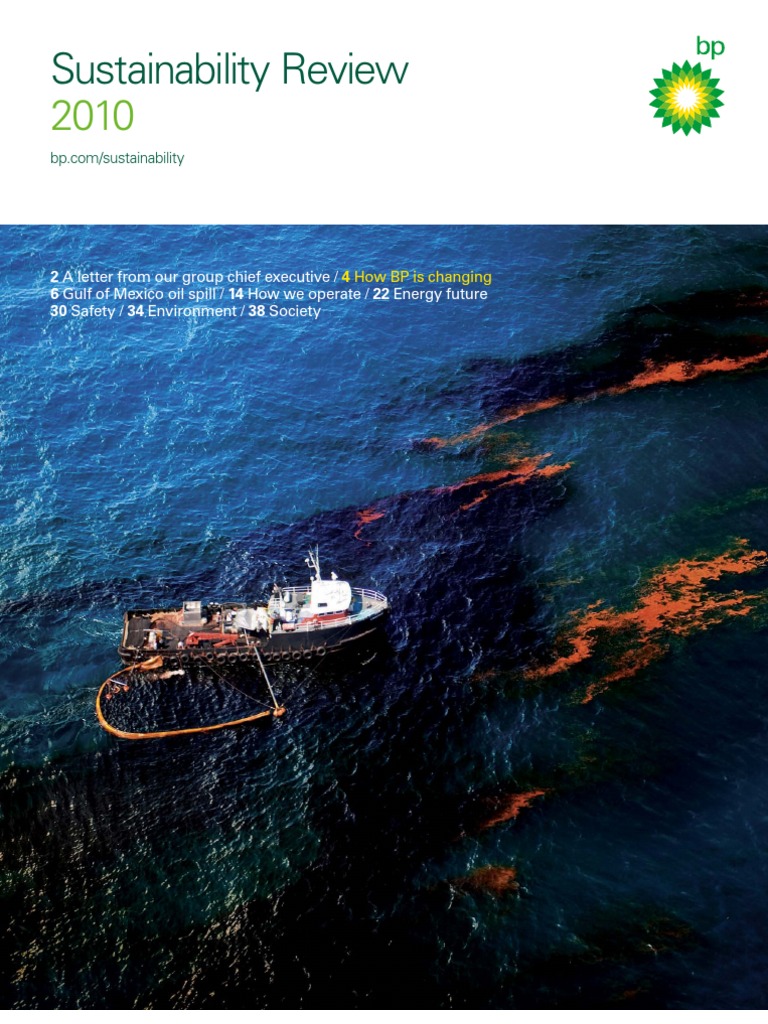 BP Sustainability Review 2010 | PDF