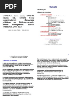 MOREIRA; CARDIM; DIB (orgs) Concursos Publicos Em Biblioteconomia