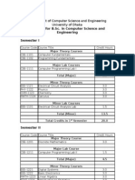 Courses CSE University of Dhaka