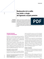 Reeducacion de La Rodilla Tras Lesion o Cirugia de Ligamento