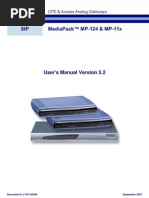 Download Audiocodes MP-11xx y MP-124 SIP Users Manual Ver 52 by adalberto_miranda_2 SN106469631 doc pdf