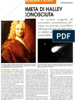 La Cometa Di Halley Sconosciuta