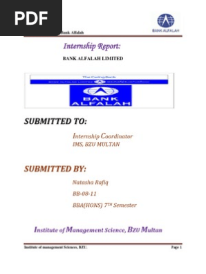 Internship Report