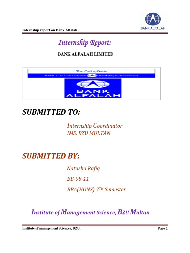 Internship Report PDF