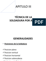 TÉCNICA DE Soldadura Por Arco