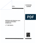 1329-1989 Sistema de Proteccion Contra Incendios. Simbolos