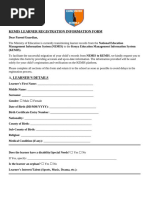 Kemis Data Capture Form - 2026 - 052731 | PDF
