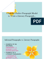 Quote Integration Rules & Literary Paragraphs