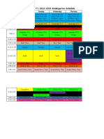 2012-2013 Schedule