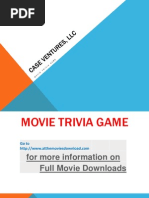 Download Movie Trivia Game Ppt by Clint Case SN106502163 doc pdf