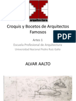 Croquis y Bocetos de Arquitectos Famosos