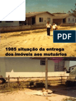 Fotos das condições das valas