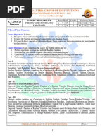 Advanced Engineering Mathematics Syllabus | PDF | Machine Learning