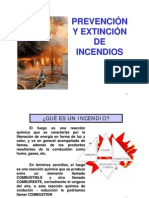 Prevencion y extincion de fuego