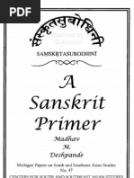 Download Samskrtasubodhini a Sanskrit Primer Mdeshpande2007 by sktkoshas SN106528163 doc pdf