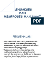 mengakses maklumat