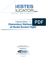 Model Rocketry Mathematics
