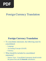 Translation of Financial Statements