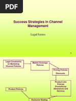 Legal Issues in Marketing Channel