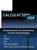 2 - Drug Calculations (1 Hour)