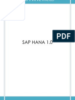 Sap Hana Training