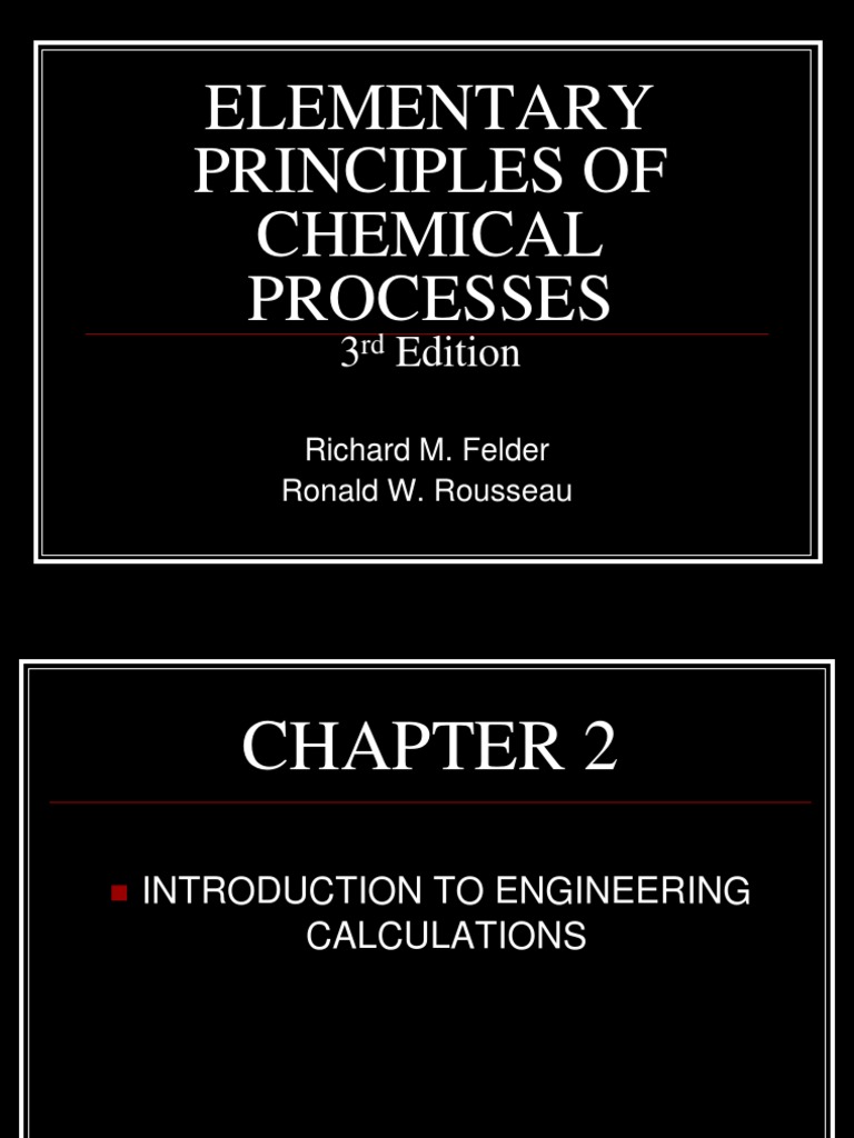 ChE 111 Chapter 2 | PDF | Mole (Unit) | Significant Figures