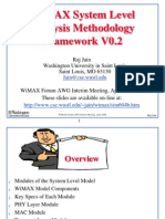 WiMAX System Level Analysis Methodology Framework V0.2