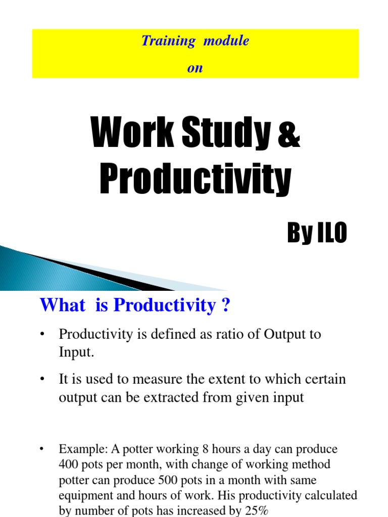 Differentiating Input and Output Work | PDF | Factors Of Production ...